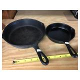 Unmarked No.3 And 9in Skillets