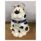Ceramic Dog Cookie Jar