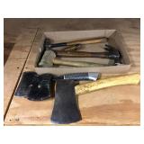 Kelly Works Flint Edge Head, Western Hatchet,