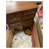 Jewelry box, and assorted items