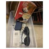 Lightbulb and glasses