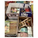 Magazines, Avon Items And Decorations