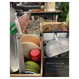 Bowls, Cookware, Ice Cream Canisters And Assorted