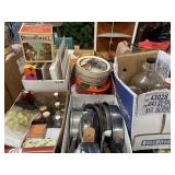 Cookware, Bottles, Tins And Assorted Items