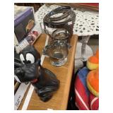 Pluto, Glass Bowl And Glass Serving Bowls