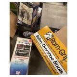 17" Overshoes Boots, Rear Bumper Splash Guard And