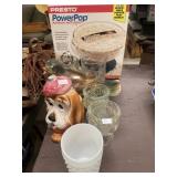 Microwave Popcorn Popper, Pitchers And Glassware