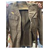 Wool military jackets