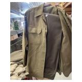 Wool army pants and shirt