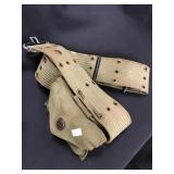 Army pouch and belt