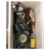 Bike parts in cooler