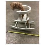 Doll rocking horse