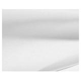 white spandex table cover, 60 in.