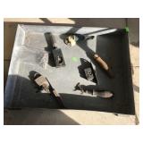 Metal Tray With Assorted Items