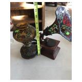 Electric Lamp And Oil Lamp