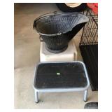 Stools And Coal Bucket