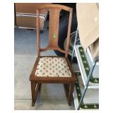Wood Sewing Rocker