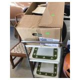 Cookbooks And Metal Cart With Rust