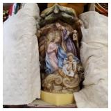 Christmas Nativity Scene Candle