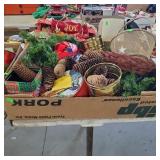 Large Box Of Christmas Decorations