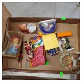 Flat Full Of Old Christmas Ornaments