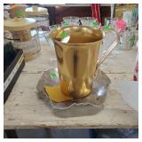 Water Pitcher & Aluminum Tray