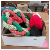 Stuffed Animals & Christmas Wreath