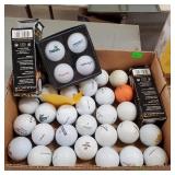 Flat Of Golf Balls