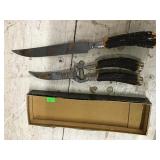 Royal Brand Plastic Stag Handle Knife, Solingen