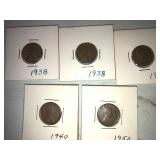 Lincoln Wheat Pennies