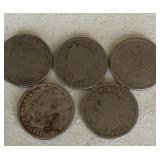 5 V Nickels