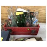 Coca-cola Tote And Assorted Bottles