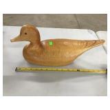 Wood Carved Duck Decoy, D. Cyrocki