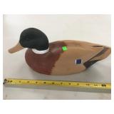 Wood Carved Duck Decoy