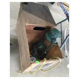 Ice Fishing Box And Lantern Parts