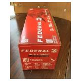 100 Rounds Federal 20ga. Shells