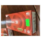 50 Rounds Federal 9mm Luger Brass