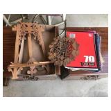 Wooden Easel, Wooden Wreath, Notebooks (13)