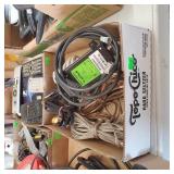 Flat Full Of Telephone Cables, And Remotes. 2 Of