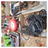 Screwdriver,battery Operated Clock, Tape Measure,