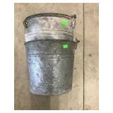 Two Galvanized Buckets