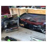 1:18 Scale Corvette And Johnny Benson Hot Wheels