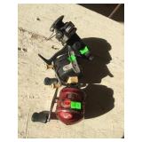 Three Fishing Reels