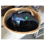 Paintball Helmet And Basket