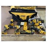 Dewalt 20 V six tool combo kit includes two