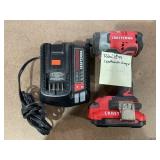 Craftsman 20 V 1/4 inch cordless impact driver