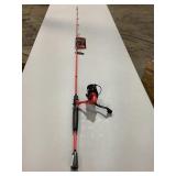 Lews Mach smash fishing rod and reel broken tip