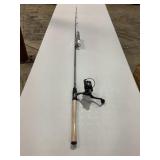 Lews fishing rod and reel broken tip