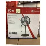 20 in outdoor pedestal fan, doesn