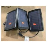 3 solar panels